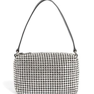 ALEXANDER WANG Heiress medium crystal shoulder bag, Never been worn